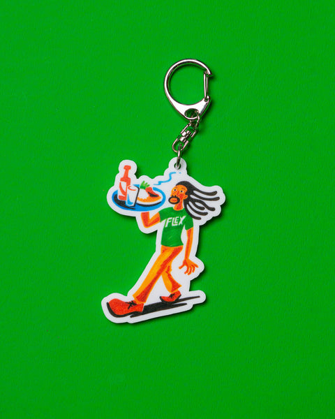 FLEX Keychain "Classic dread waiter"