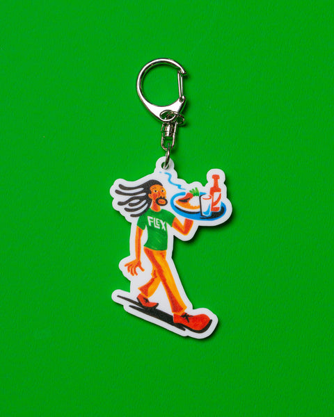 FLEX Keychain "Classic dread waiter"