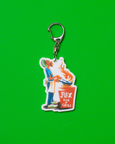 FLEX Keychain "Classic rasta chef"
