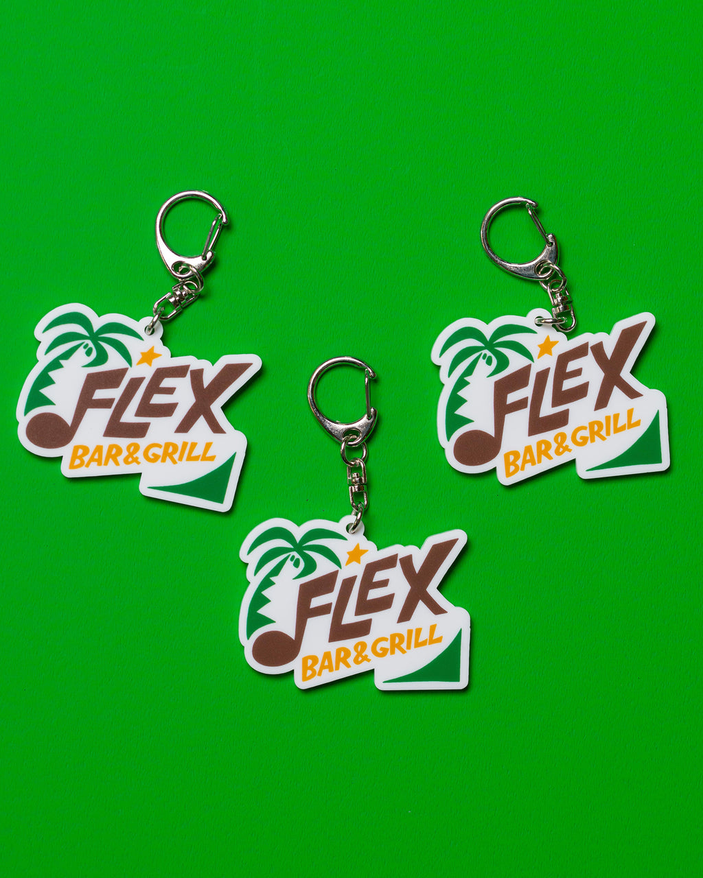 FLEX Keychain Set "Classic" FLEX BAR AND GRILL