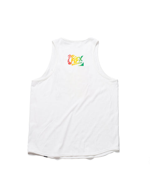 "Do The Right Jerk" Tanktop Rastafarian color
