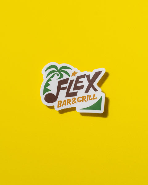 FLEX Sticker Logo Small(w7×h5cm)
